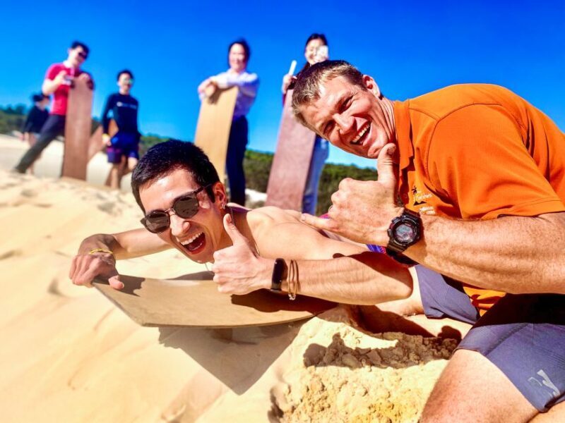 From Brisbane: Moreton Island Full-Day Trip - Sand Dune Tobogganing  
