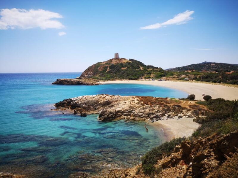 From Cagliari: Chia Beaches Tour With Van - Itinerary