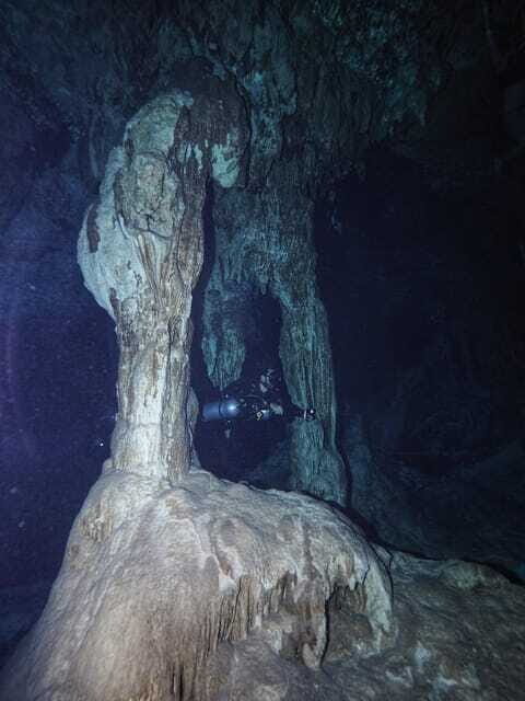 From Cancun: 2 Dives in Cenote Dos Ojos for Certified Divers - In-Depth Look at the Itinerary