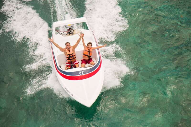 From Cancun and Riviera Maya: ATV and Speed Boat Adventure - Key Points