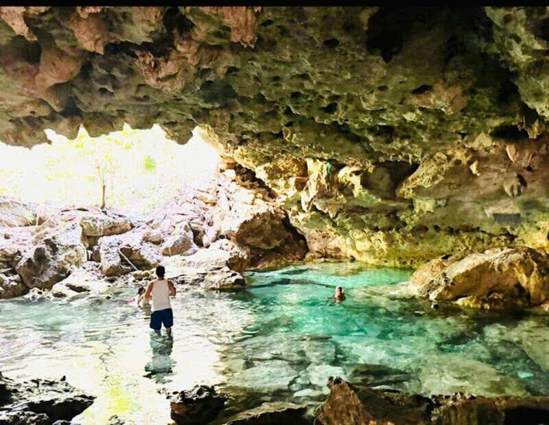 From Cancun: Lagoon k'an luum - Key Points