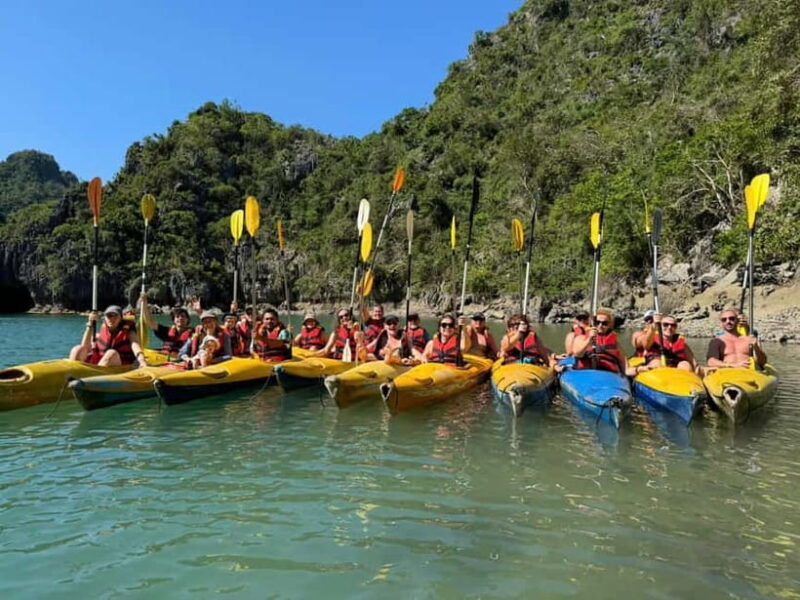 From Cat Ba: Lan Ha Bay Day Cruise with Kayaking and Lunch - Key Points