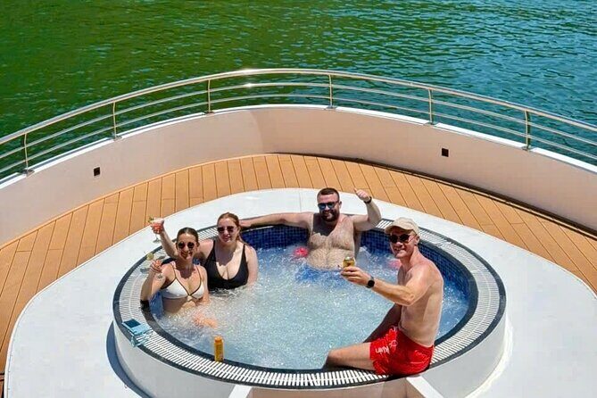 From Cat Ba: Luxury Lan Ha Bay Day Cruise, Biking, Water Slides - FAQs