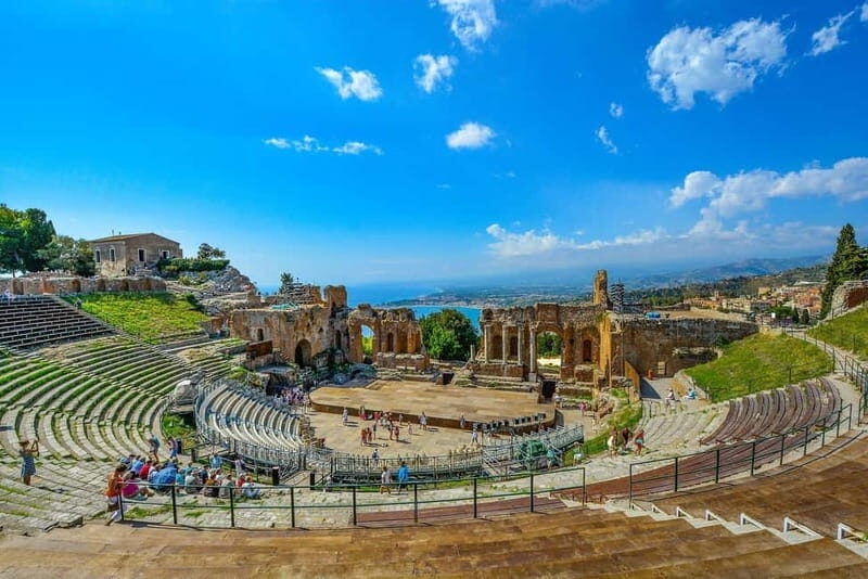 From Catania: Etna, Taormina, Isola Bella audio-guided tour - The Sum Up