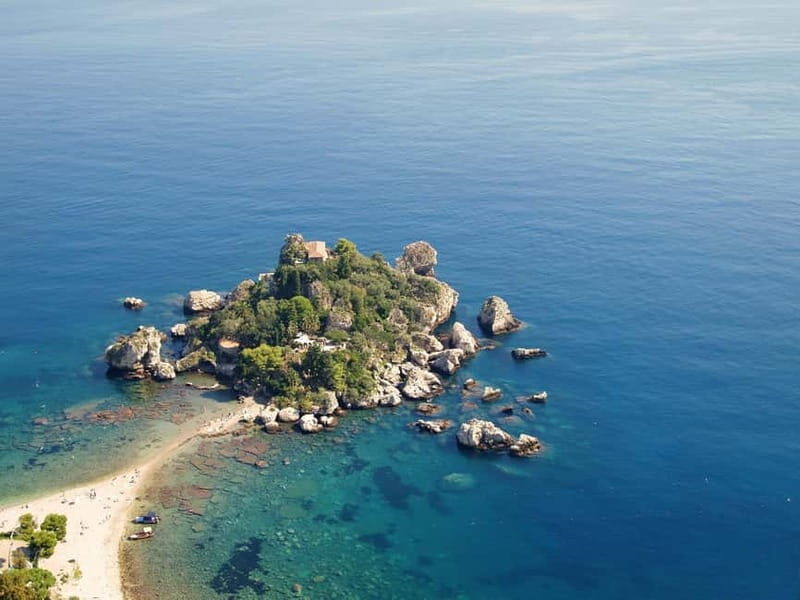 From Catania: Taormina, Isola bella & Castelmola tour - The Itinerary in Detail