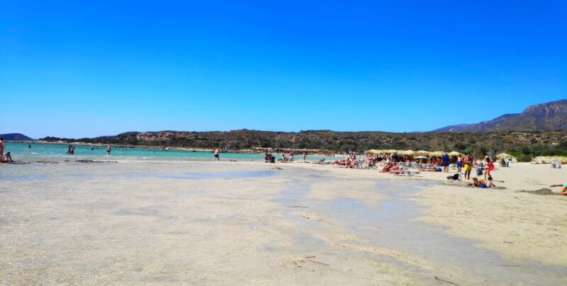 From Chania: Elafonisi & Falasarna Private Tour with snacks - Key Points