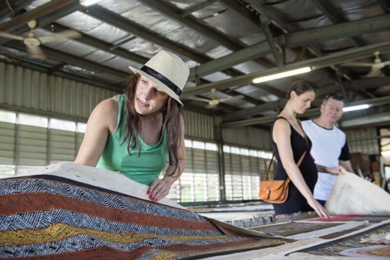 From Darwin: Tiwi By Design Tour by Ferry - Art and Screen Printing Workshop