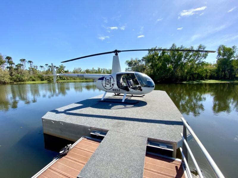 From Darwin: Top End Helicopter Ride & BBQ Cruise Day Trip - Key Points