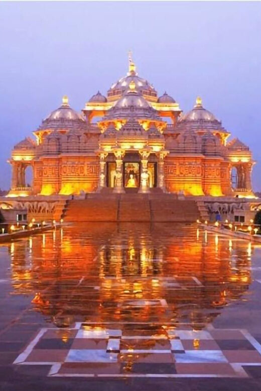 From Delhi: Akshardham Tour With Light & Water Show - Key Points