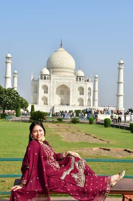 From Delhi: Skip the Line Taj Mahal & Agra Fort Guided Tour - Transportation and Guide Experience