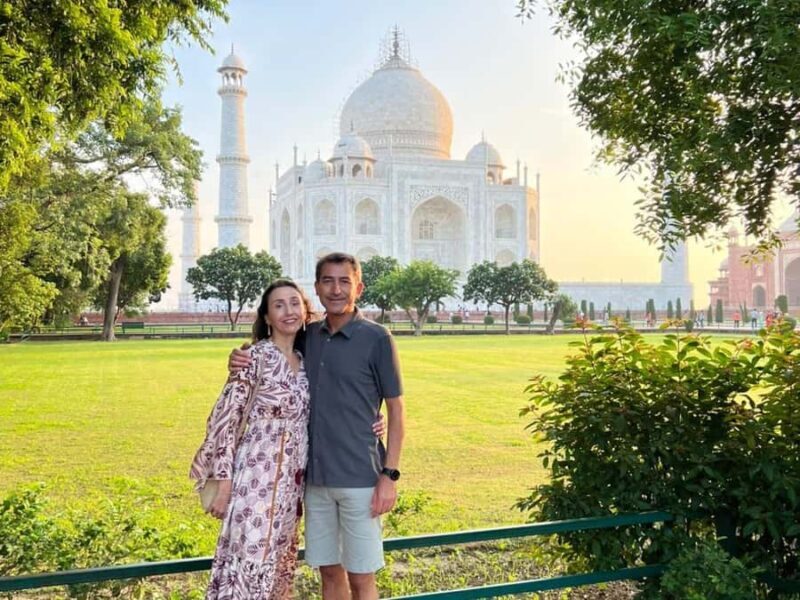 From Delhi Sunrise Taj Mahal & Agra Tour By Private Car - Key Points
