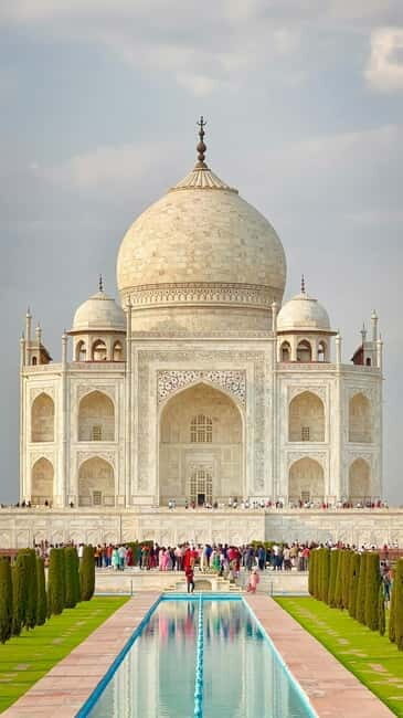 From Delhi: Sunrise Taj Mahal Tour with Lunch at 5 Star - Key Points