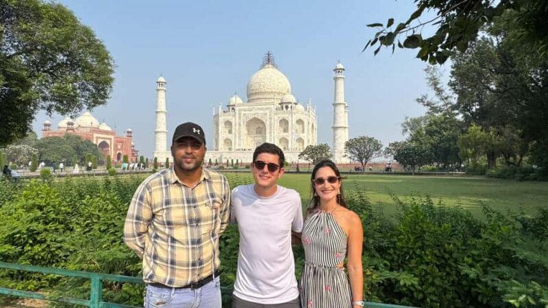 From Delhi: Taj Mahal, Agra Fort & Baby Taj Tour with Lunch - Key Points