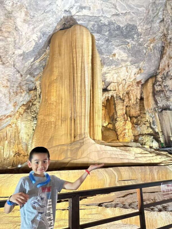 From Dong Hoi: Paradise Cave and Mooc Spring Day Trip - From Dong Hoi: Paradise Cave and Mooc Spring Day Trip