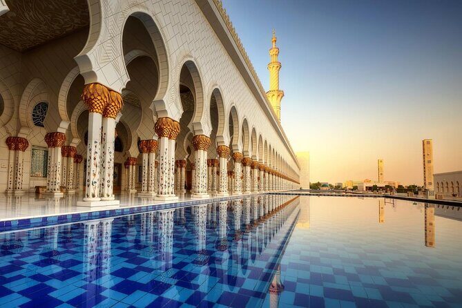 From Dubai: Sheikh Zayed Mosque and Ferrari World Entry Ticket - Guides and Customer Service