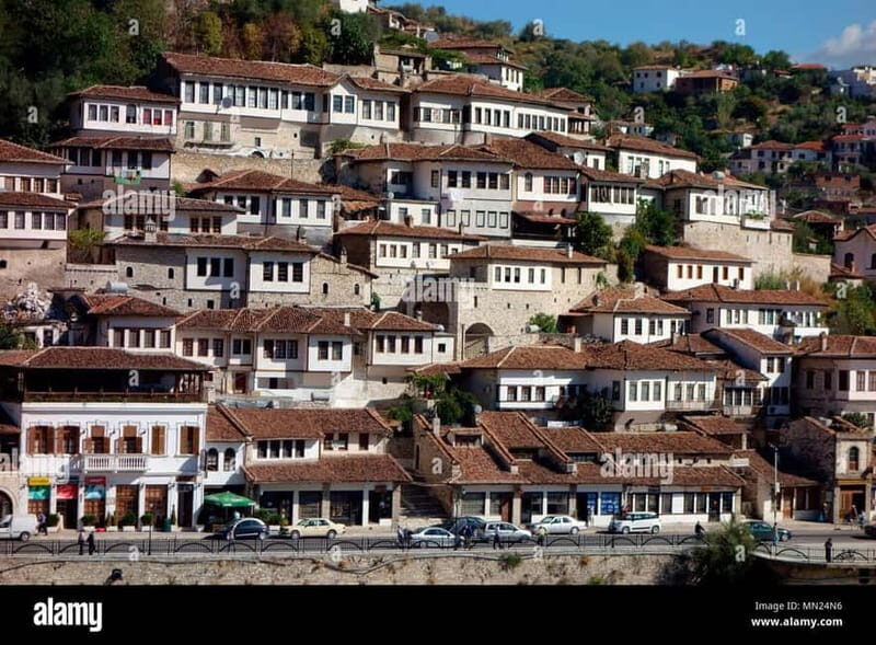 From Durres/Golem:Belshi & Berat UNESCO City - Berat: The "City of a Thousand Windows"