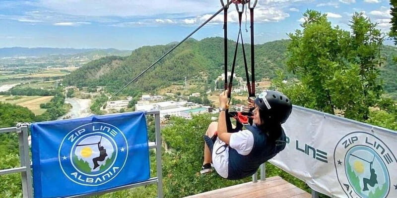 From Durres/Tirana: Zip Line, Petrela Castle, and Waterfall - An In-Depth Look at the Tour Experience