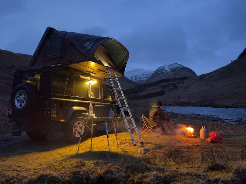 From Edinburgh: Highlands Land Rover Camping Adventure - Value for Money and Practical Details