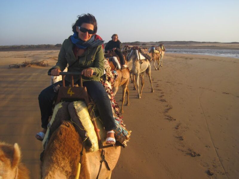 From Essaouira: Camel Tour with Overnight Stay in a tent - FAQ