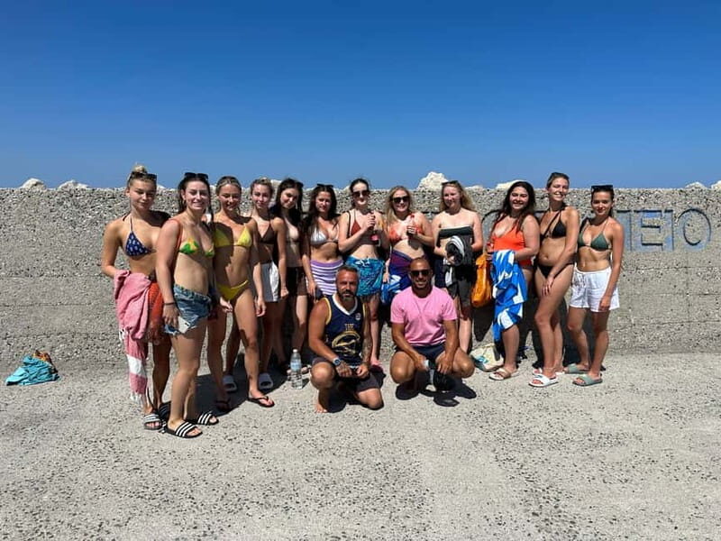 From Faliraki : Speedboat tour kalithea caves&antony kouin - The Sum Up