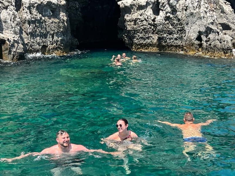From Faliraki : Speedboat tour kalithea caves&antony kouin - FAQs