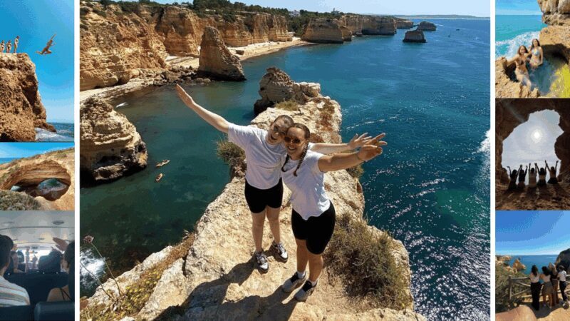 From Faro: Benagil, Marinha, 7 Valleys, Algar Seco Adventure - Authentic Feedback from Travelers