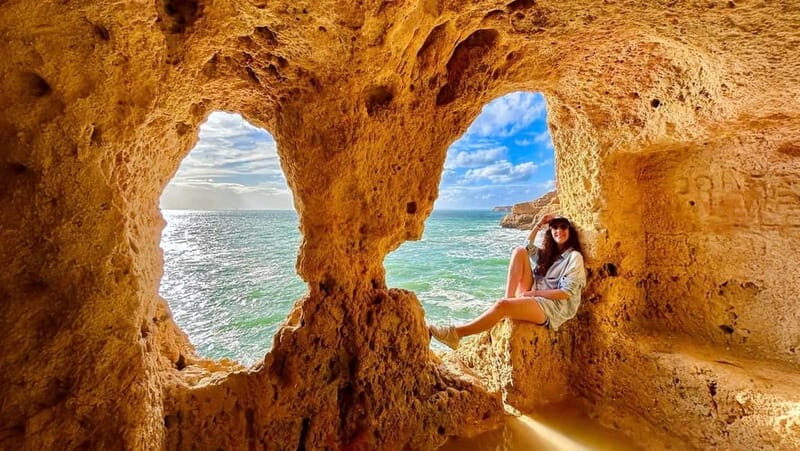From Faro: Benagil, Marinha Beach, Algar Seco, 7 Valleys... - Key Points