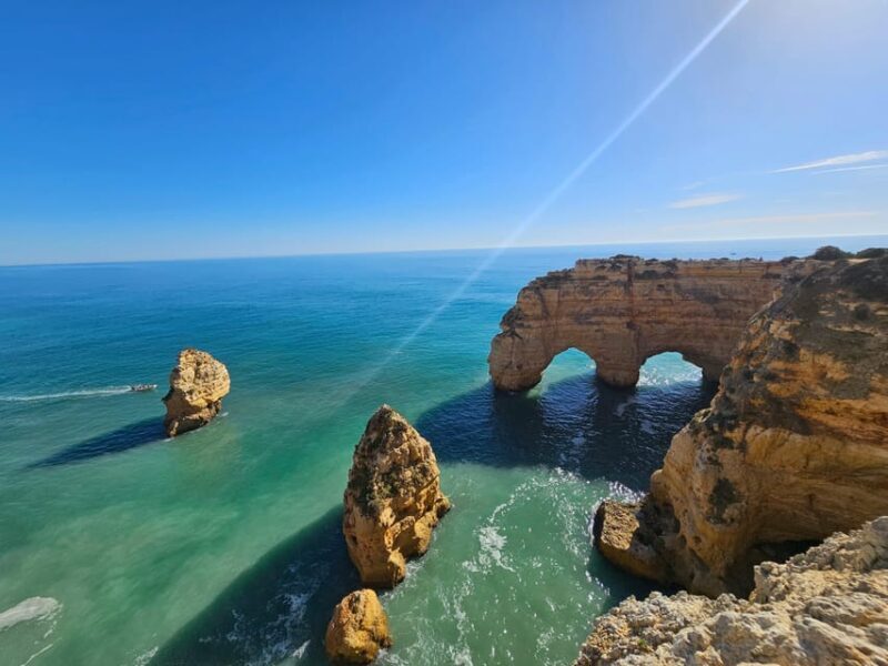 From Faro: The Original Benagil Cave, Marinha & More Tour - The Benagil Cave Viewpoint