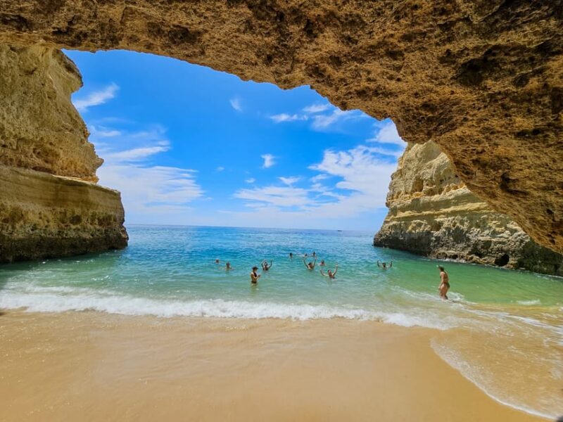 From Faro: The Original Benagil Cave, Marinha & More Tour - The Sum Up