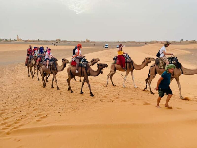 From Fes 3 Days & 2 Nights Shared Desert Tour - Camel Trek and Desert Camp