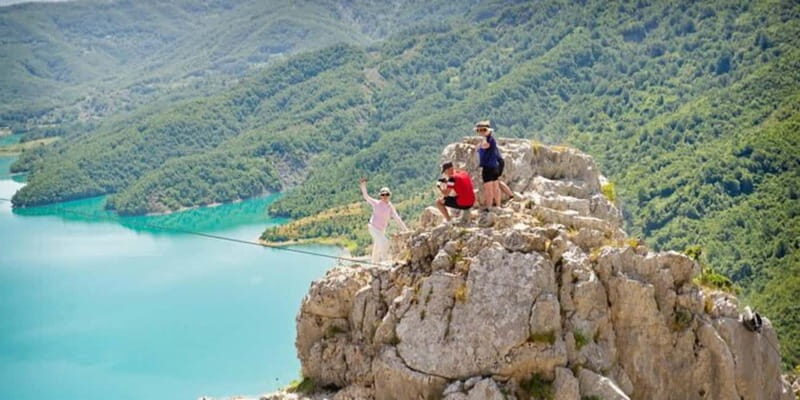 From Golem/Durres: Bovilla lake bus service,guide day trip - An In-Depth Look at the Bovilla Lake Day Trip  