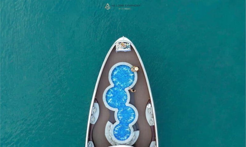 From Ha Long: Luxury Symphony Day Cruise with 2 Jacuzzi Pool - Exploring Luon Cave (Additional Fee) and Titov Island