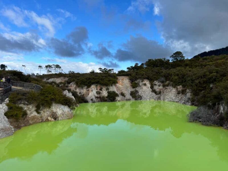 From Hamilton - WAI-O-TAPU, Redwood & Blue Springs Day Tour - Exploring the Geothermal Wonders: Wai-O-Tapu and Lady Knox Geyser