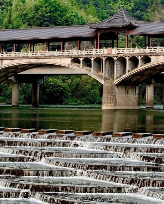 From Hangzhou: Longwu Tea Village, Longmen Town & Dam Tour - The Scenic Longlin Dam & Riverside Walk