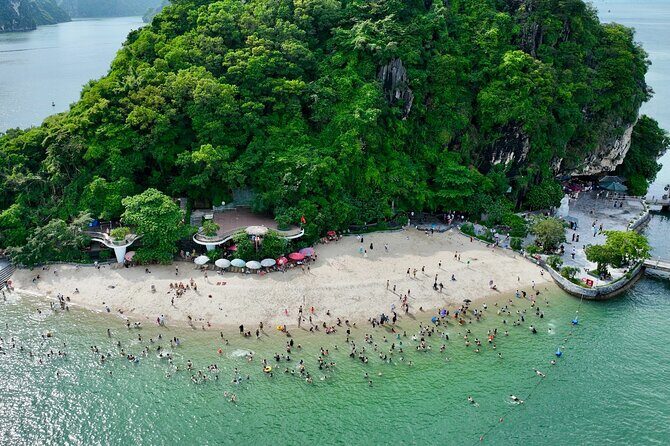 From Hanoi 5 Star Halong Bay Day Cruise Jacuzzi and Live Music - Discovering the Details of the Halong Bay Day Cruise