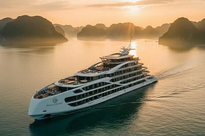From Hanoi: Diana Luxury 2-Day 1-Night Cruise Explore Lan Ha Bay - Key Points