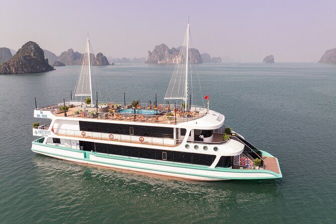 From Hanoi: Halong Bay Luxury Amethyst Day Cruise with buffet - What’s Included and What to Consider