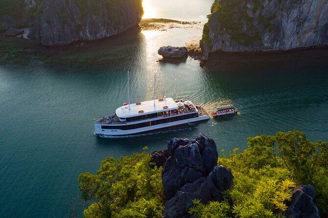From Hanoi: Jade Sails Luxury Day Cruise to Halong & Lan Ha Bay - Key Points