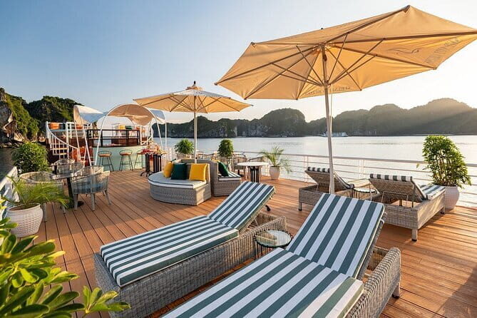 From Hanoi: Luxury Day Cruise Explore Halong Bay, Island, Caves - FAQ