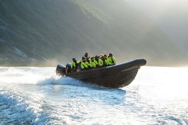 From Hellesylt: Experience Fjordsafari Geirangerfjord on RIB - Key Points