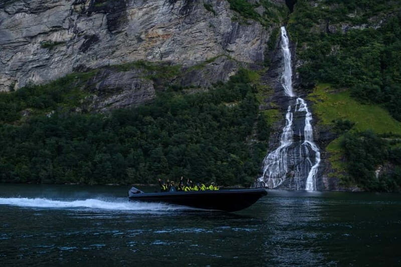 From Hellesylt: Experience Fjordsafari Geirangerfjord on RIB - The Thrill of Speed and Fresh Air