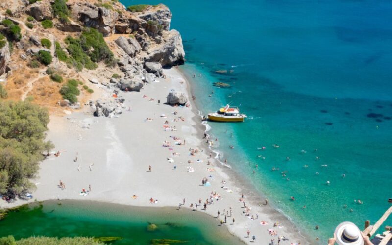 From Heraklion: Preveli Natural Palm Forest & Exotic Beach - Key Points