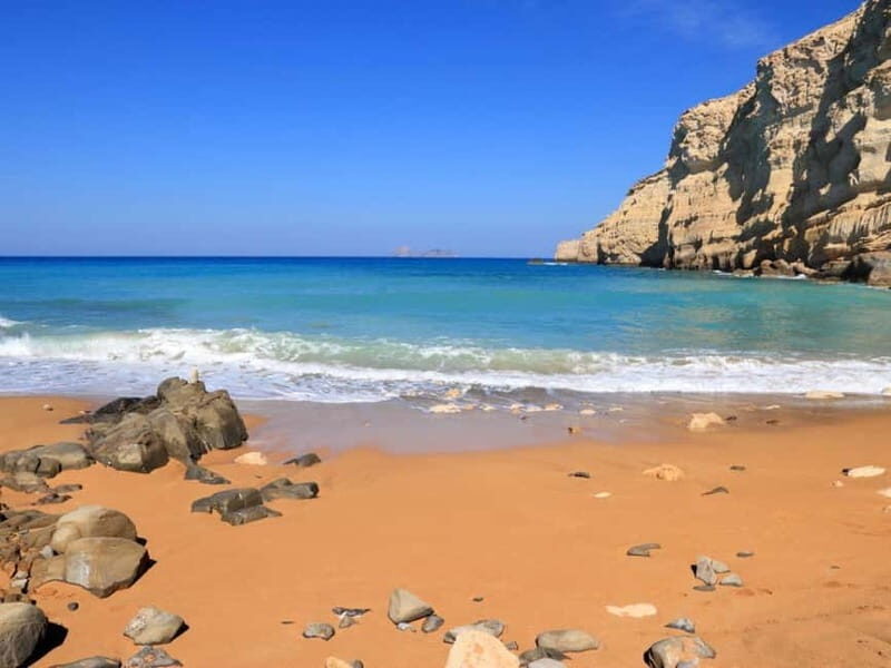 From Heraklion: Red Beach Tour with Hike, Pickup Included - FAQ