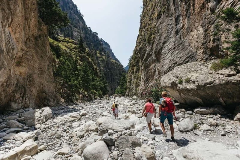From Heraklion,Agia Pelagia,Malia: Samaria Gorge Guided Trip - Entering Samaria Gorge: Natures Masterpiece