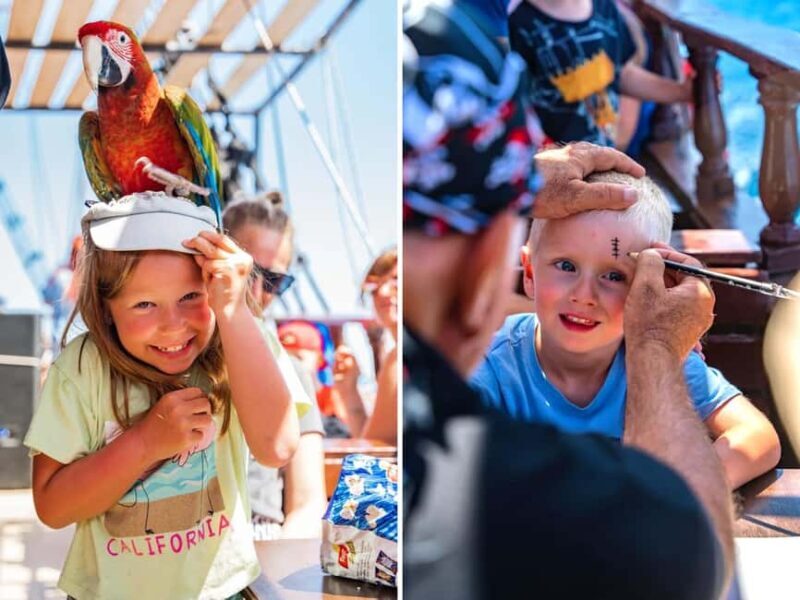 From Hersonissos: Half-Day Pirate Boat Trip with Lunch - Key Points