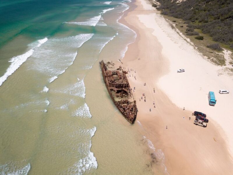 From Hervey Bay: K'gari, Fraser Island Full-Day Coach Tour - Central Station & Rainforest Walks