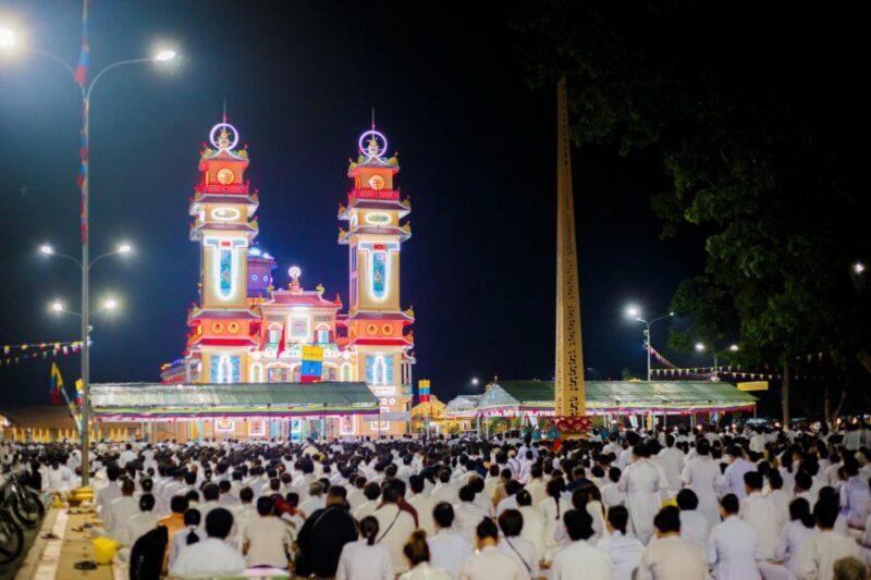 From Ho Chi Minh: Black Virgin Mount And Cao Dai Holy Mass - Key Points