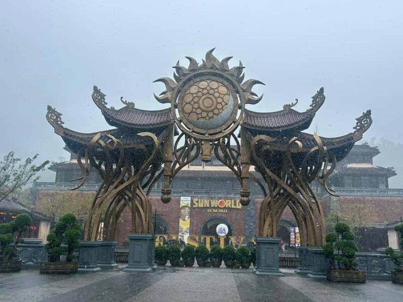 From Hoi An/Da Nang: Golden Bridge, Pagoda, & Marble MT - Exploring the Highlights of the Tour