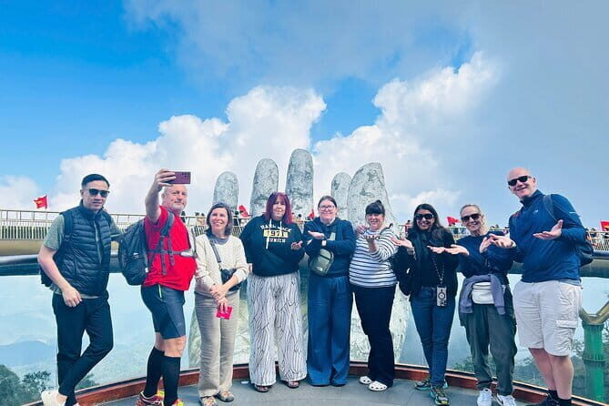 From HoiAn/DAD: Ba Na Hills - Golden Bridge Small Group Tour - Key Points