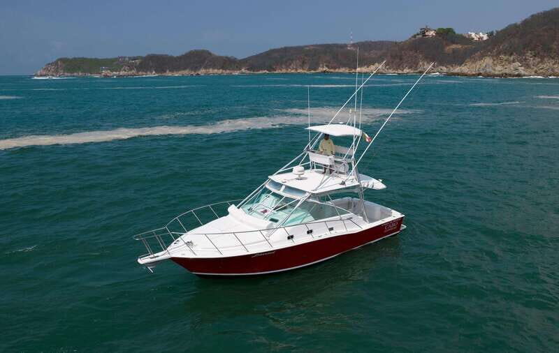 From Huatulco: Luxury yacht sportfishing - Key Points